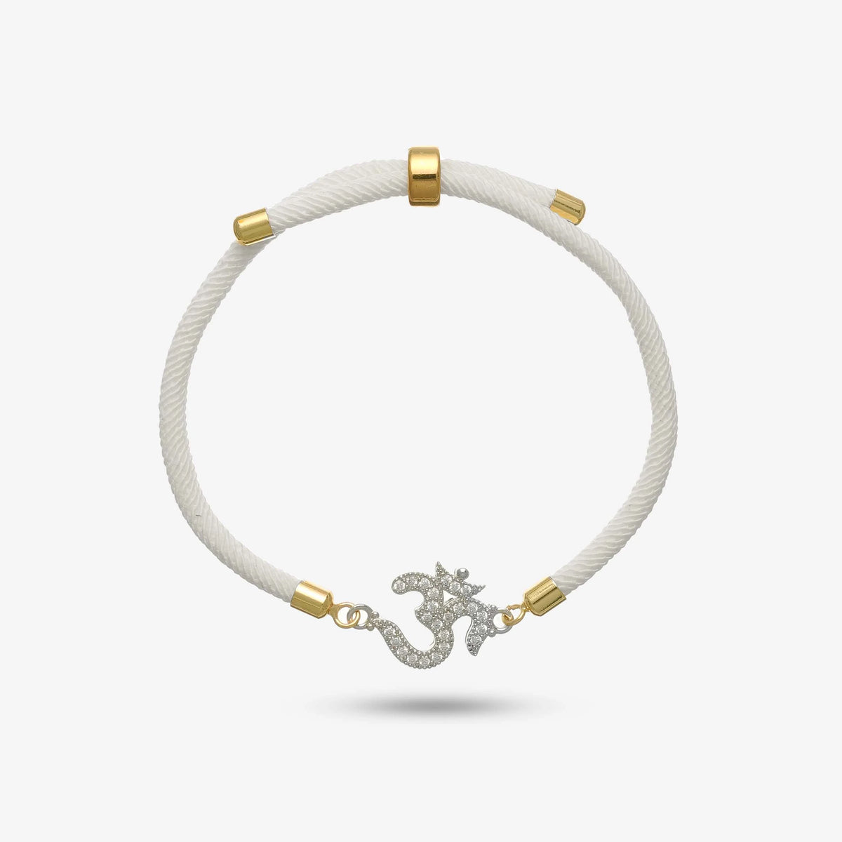 925 Silver Om Sankalp Rakhi