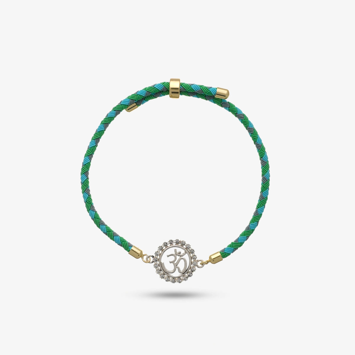 925 Silver Om Kavach Rakhi