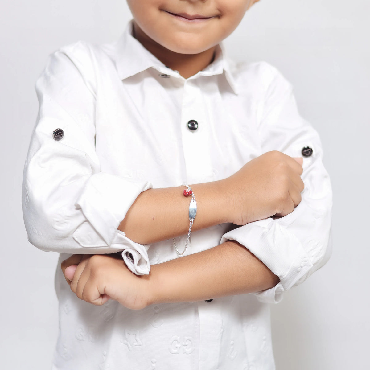 925 Silver Little Love Bracelet - 925 sterling silver bracelet by Tassya Silver
