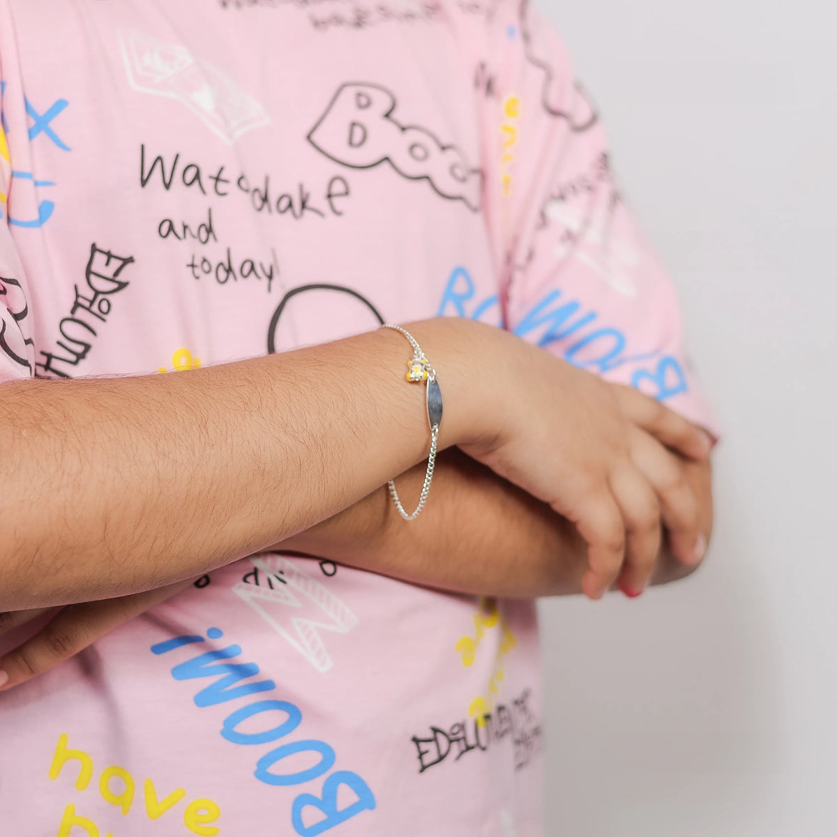 925 Silver Little Sunshine Bracelet - 925 sterling silver bracelet by Tassya Silver