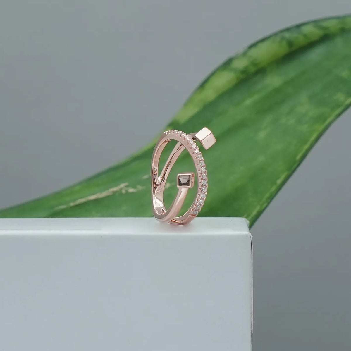 925 Silver Nova Edge Ring - 925 sterling silver ring by Tassya Silver