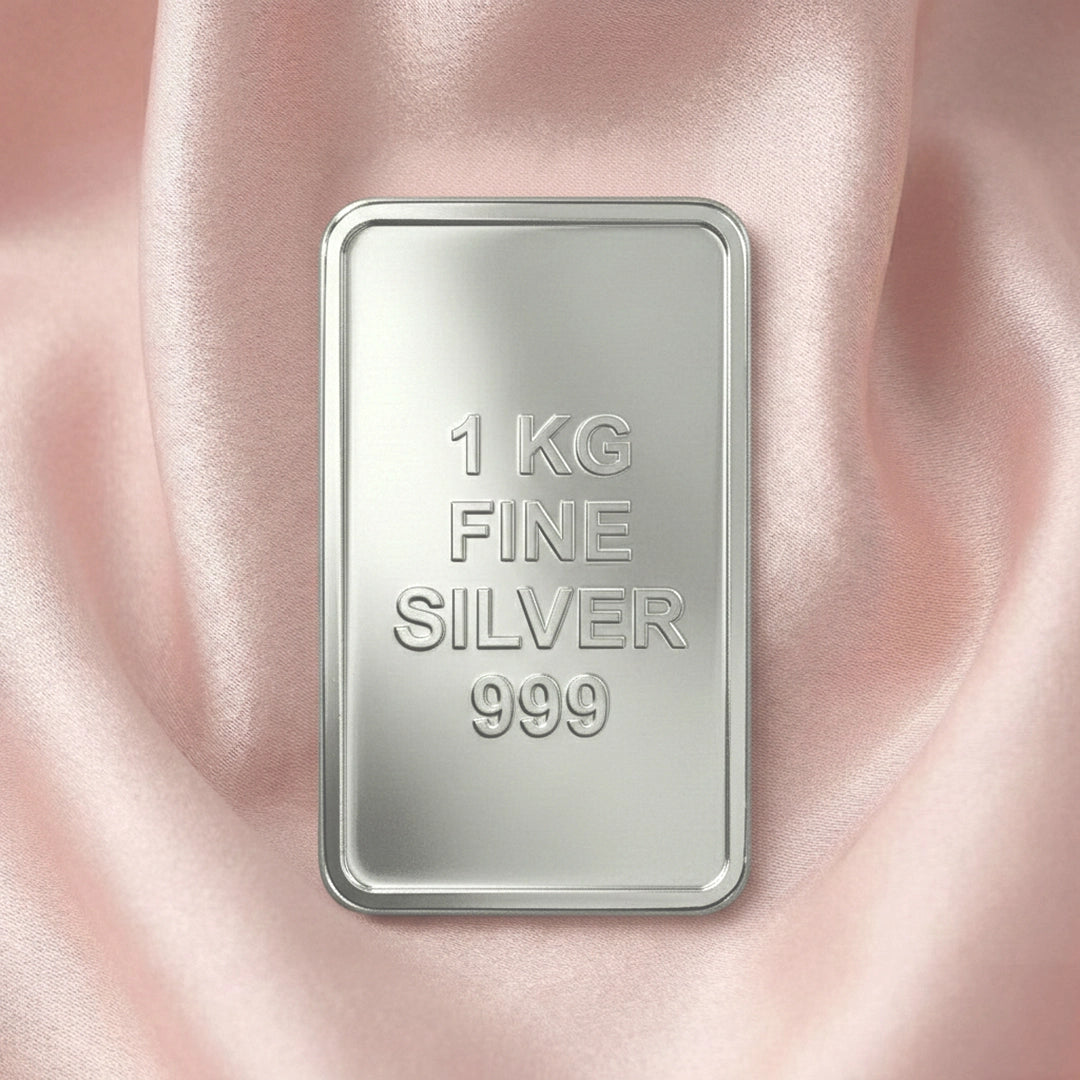 999 Silver 1 Kg Tassya Biscuit - 925 sterling silver jewellery by Tassya Silver