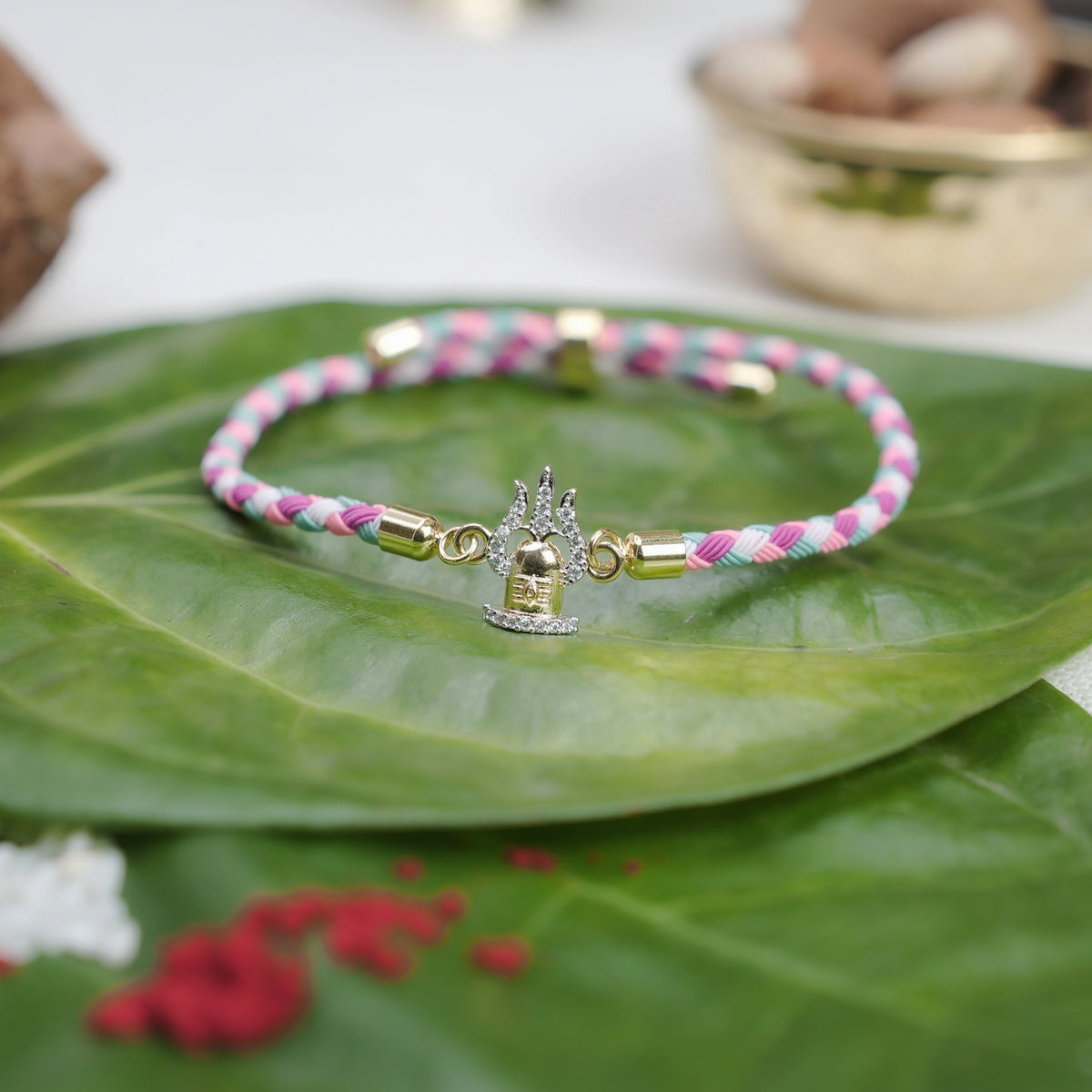 925 Silver Neelkanth Rakhi