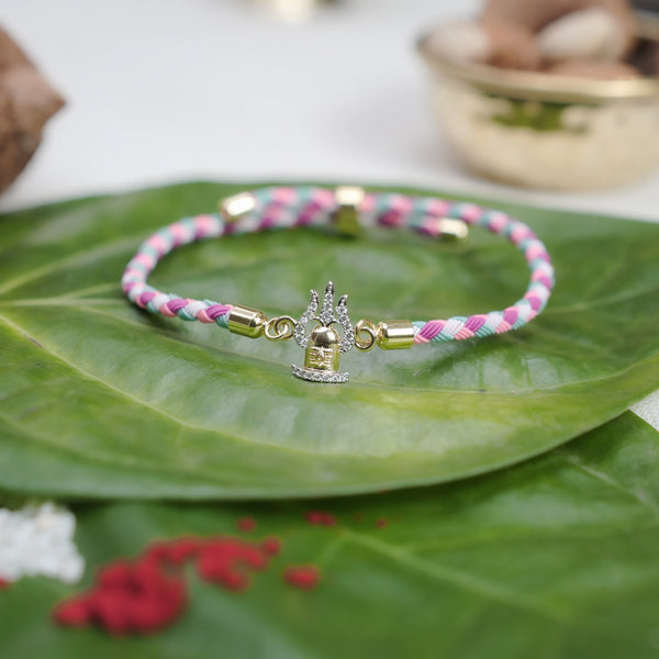 925 Silver Neelkanth Rakhi