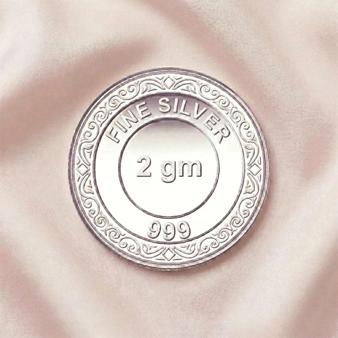 999 Silver 2g Tassya Coin - 925 sterling silver silver coin by Tassya Silver