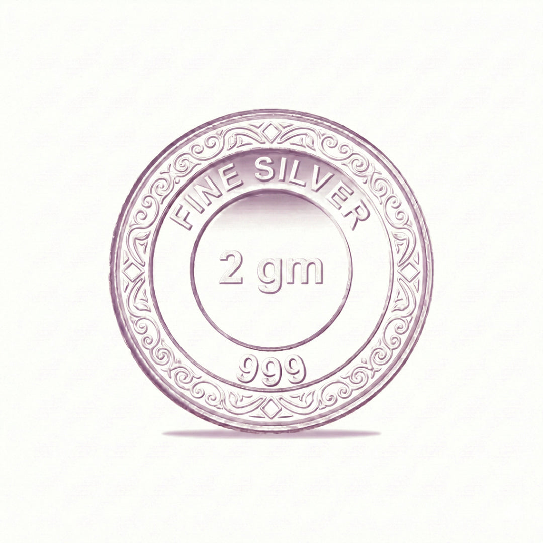 999 Silver 2g Tassya Coin - 925 sterling silver silver coin by Tassya Silver