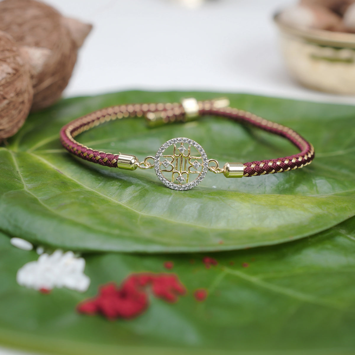 925 Silver Shakti Yantra Rakhi