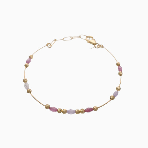 925 Silver Golden Plated Constant Companion Bracelet
