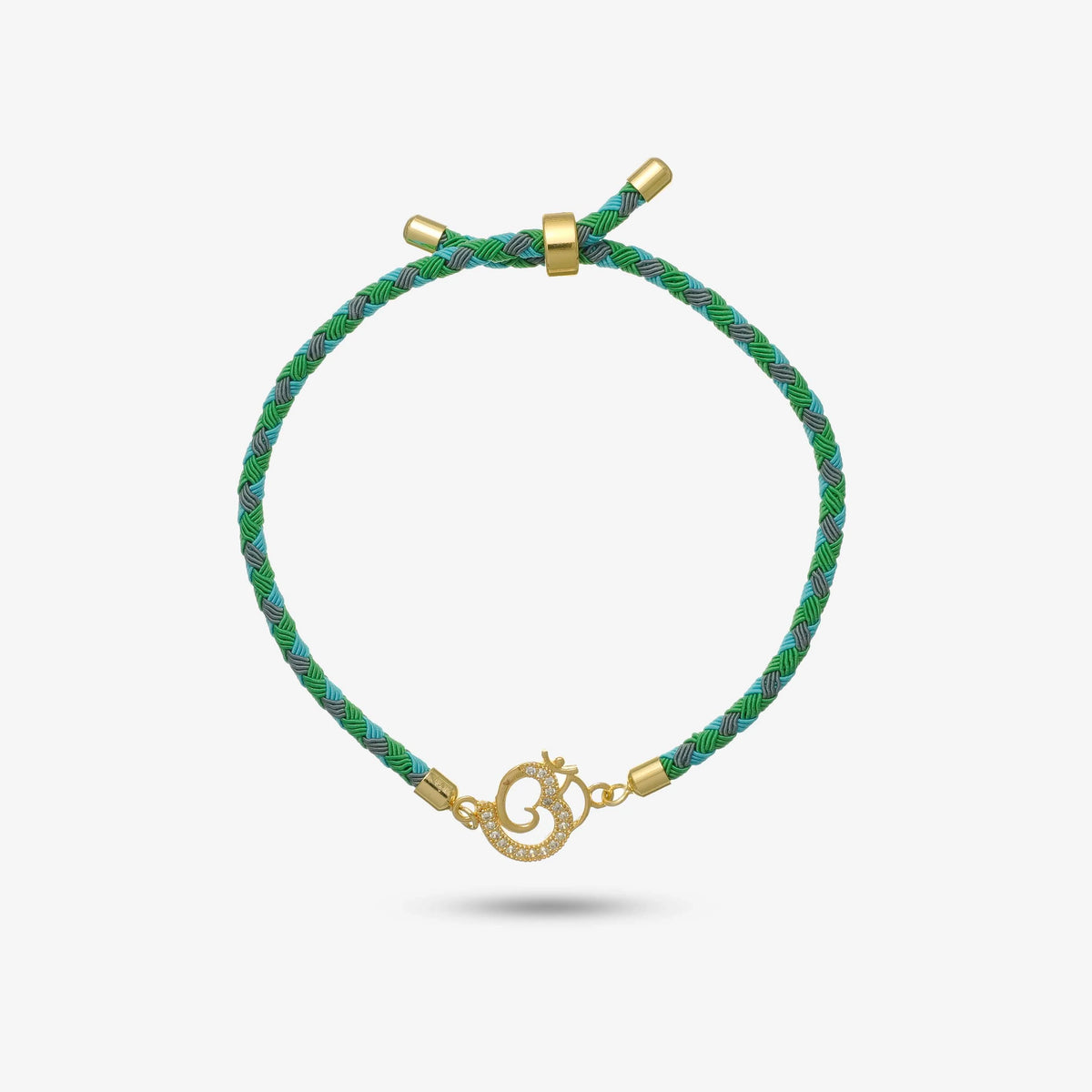 925 Gold Silver Shree Om Rakhi