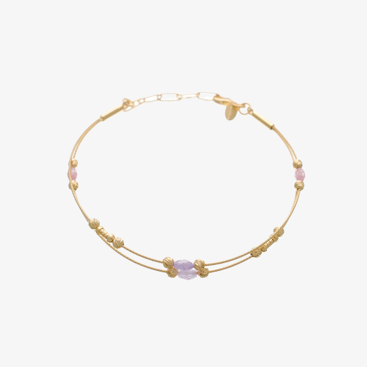 925 Silver Golden Plated My Safe Place Bracelet