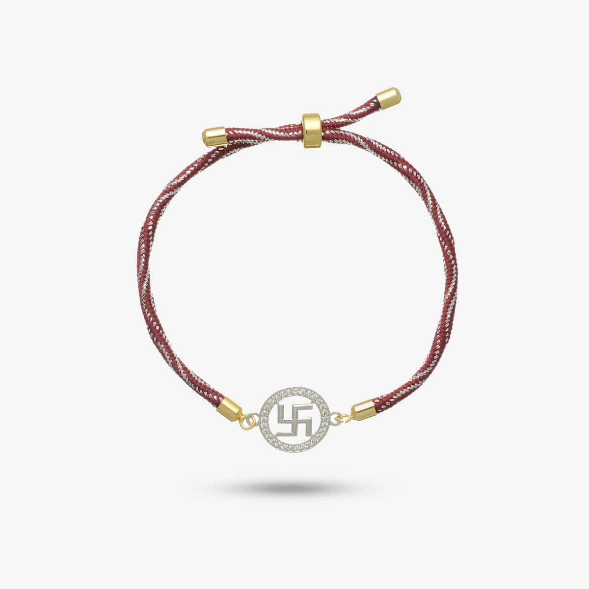 925 Silver Swastik Samriddhi Rakhi