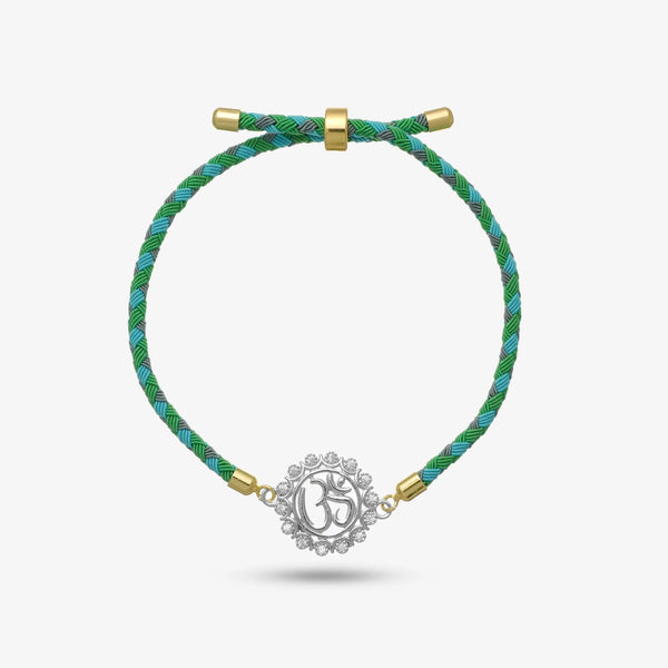 925 Silver Om Kripa Rakhi
