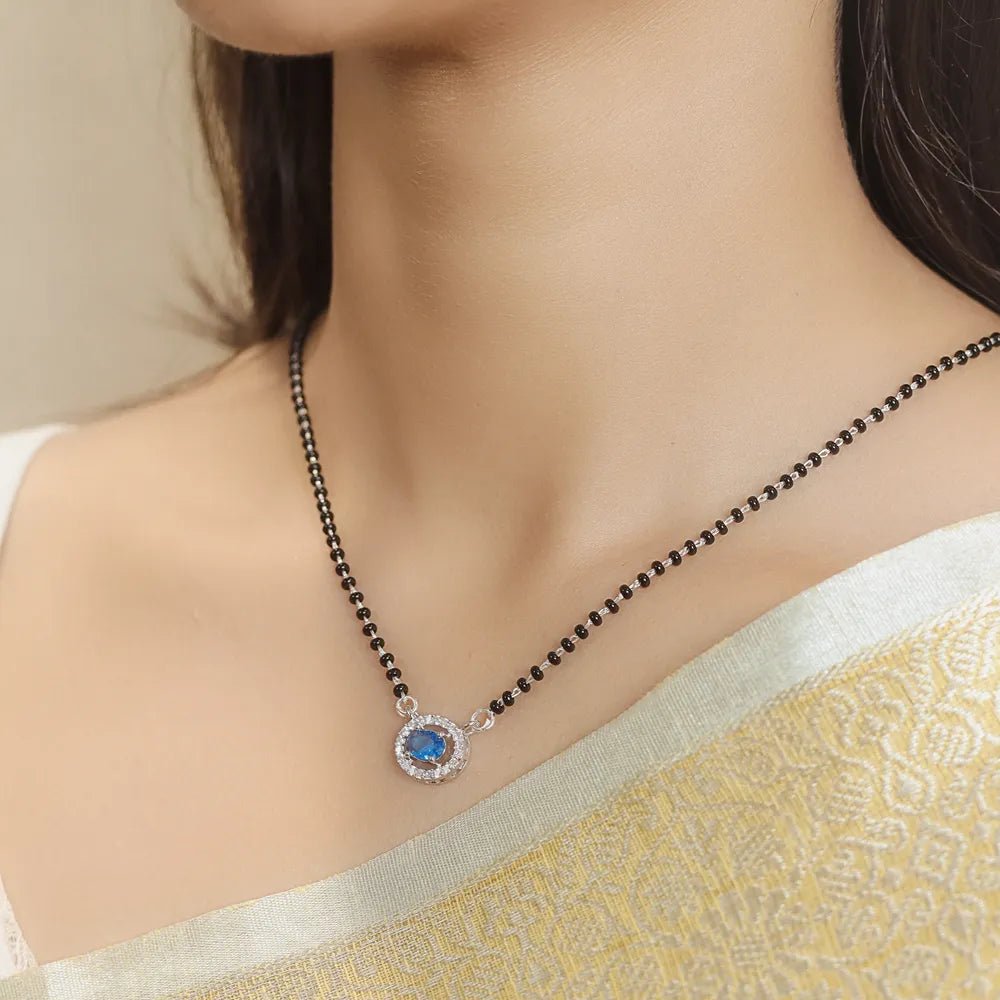 925 Silver Spark Mangalsutra - 925 sterling silver mangalsutra by Tassya Silver