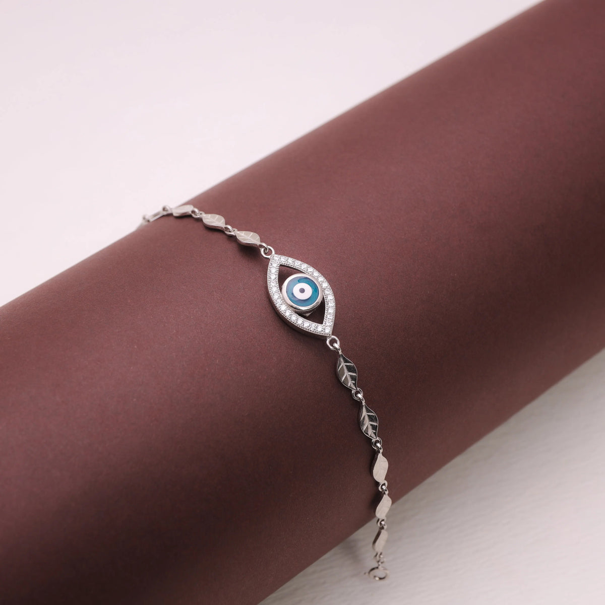 925 Silver Grace Eye Bracelet - 925 sterling silver bracelet by Tassya Silver