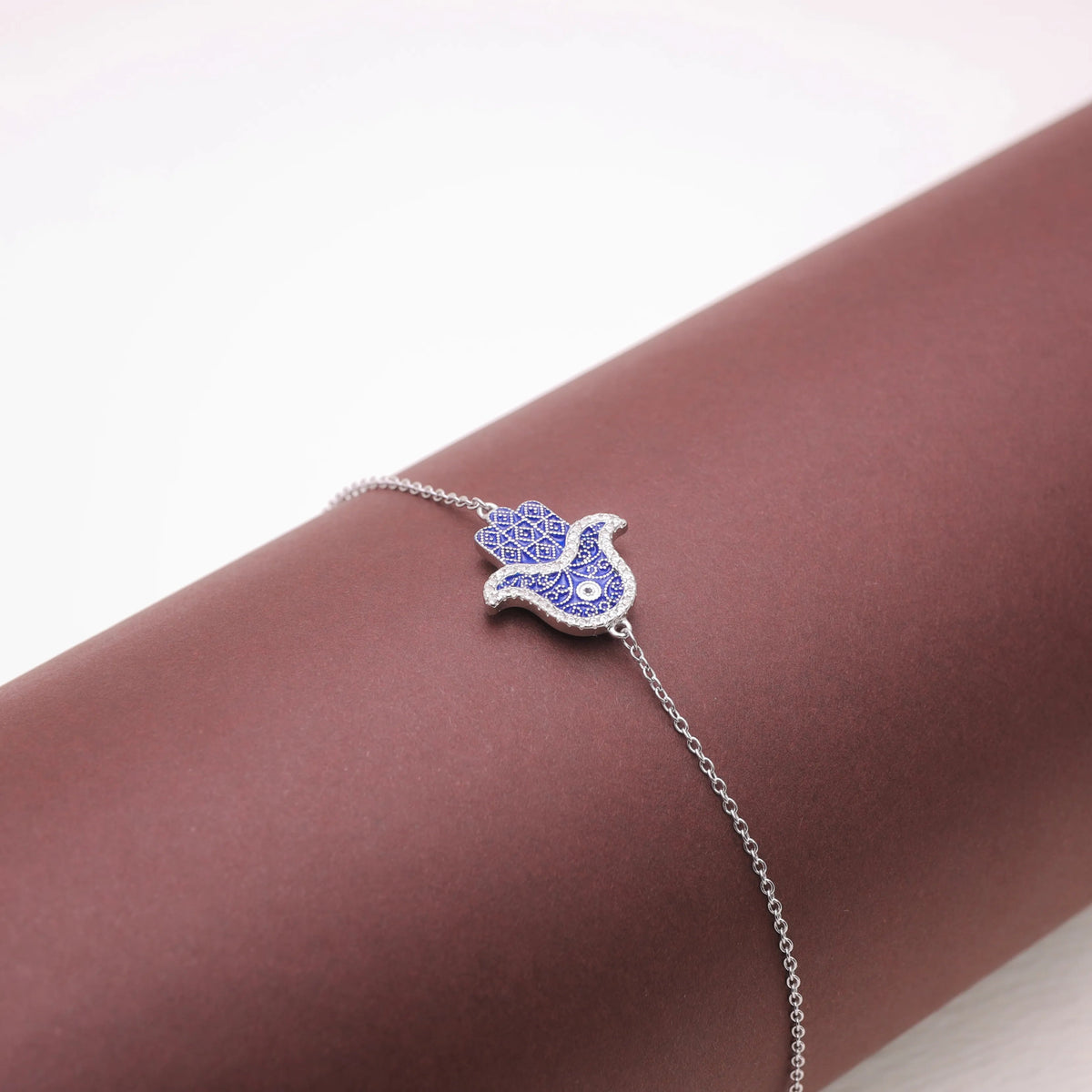 925 Silver Sacred Palm Bracelet - 925 sterling silver bracelet by Tassya Silver
