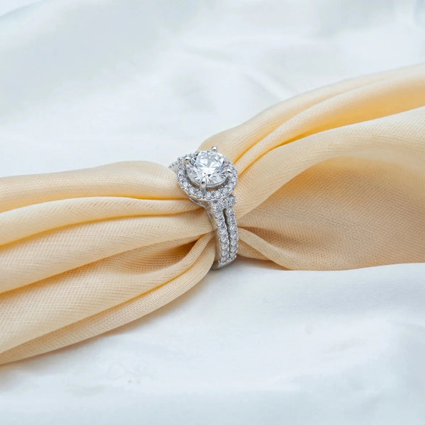 925 Silver Diamond Luxe Ring