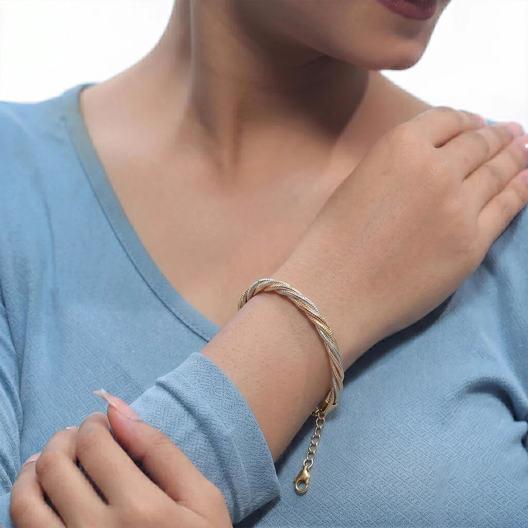 925 Silver Minimal Layer Kada - 925 sterling silver bracelet by Tassya Silver