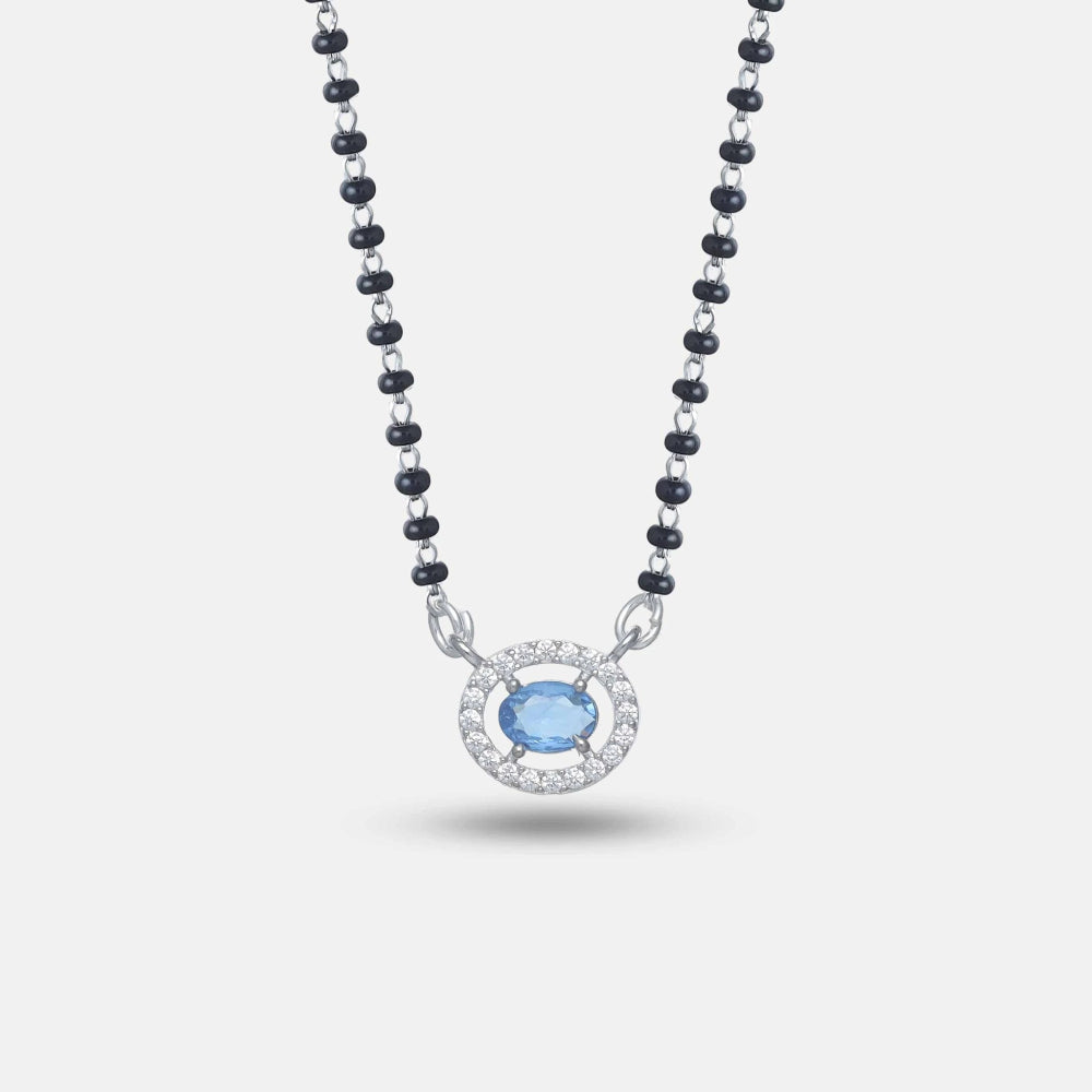 925 Silver Spark Mangalsutra - 925 sterling silver mangalsutra by Tassya Silver