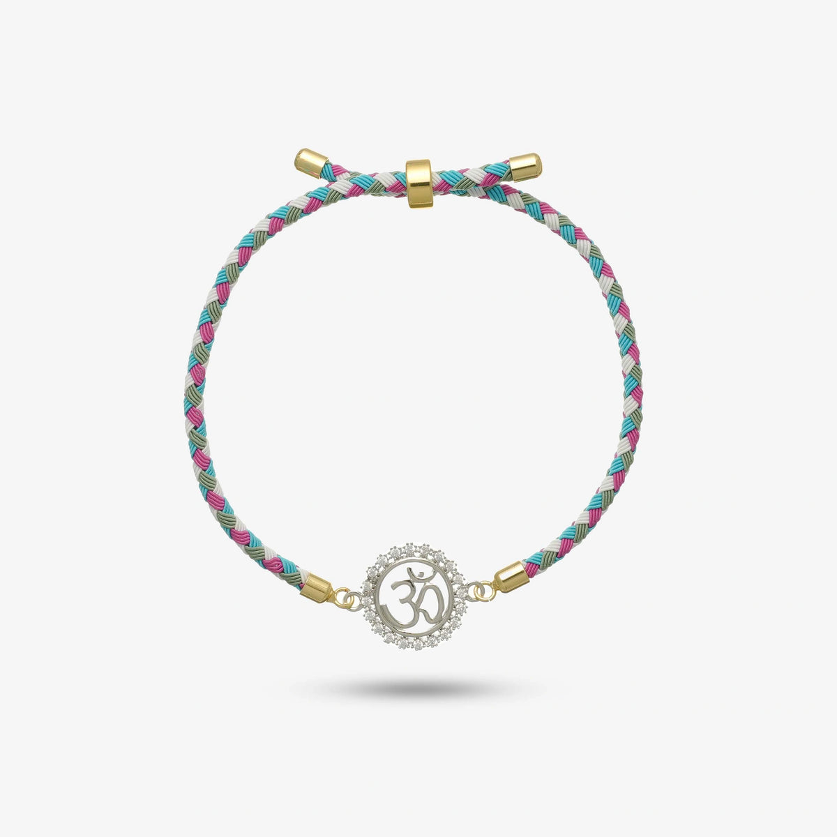 925 Silver Om Moksha Rakhi