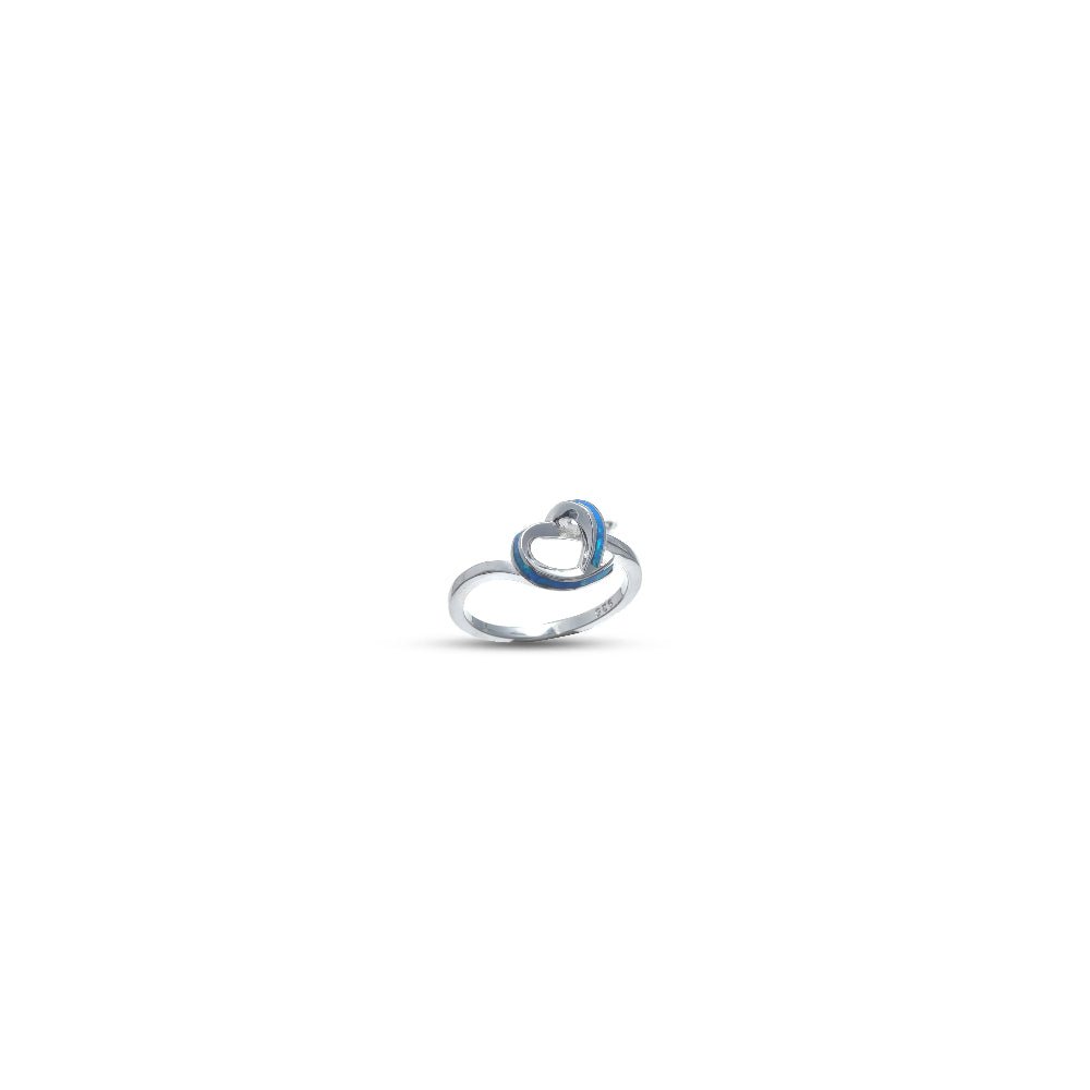 925 Silver Romantic Sweetheart Opal - 925 sterling silver ring by Tassya Silver