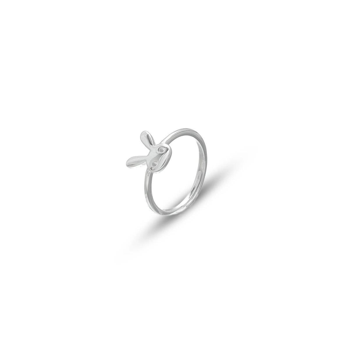 925 Silver Bunny Bliss Ring - 925 sterling silver ring by Tassya Silver
