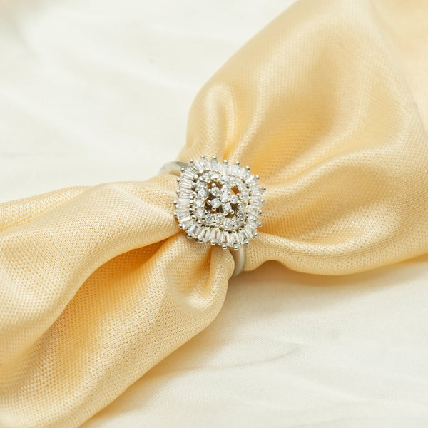 925 Silver Empress Shine Ring