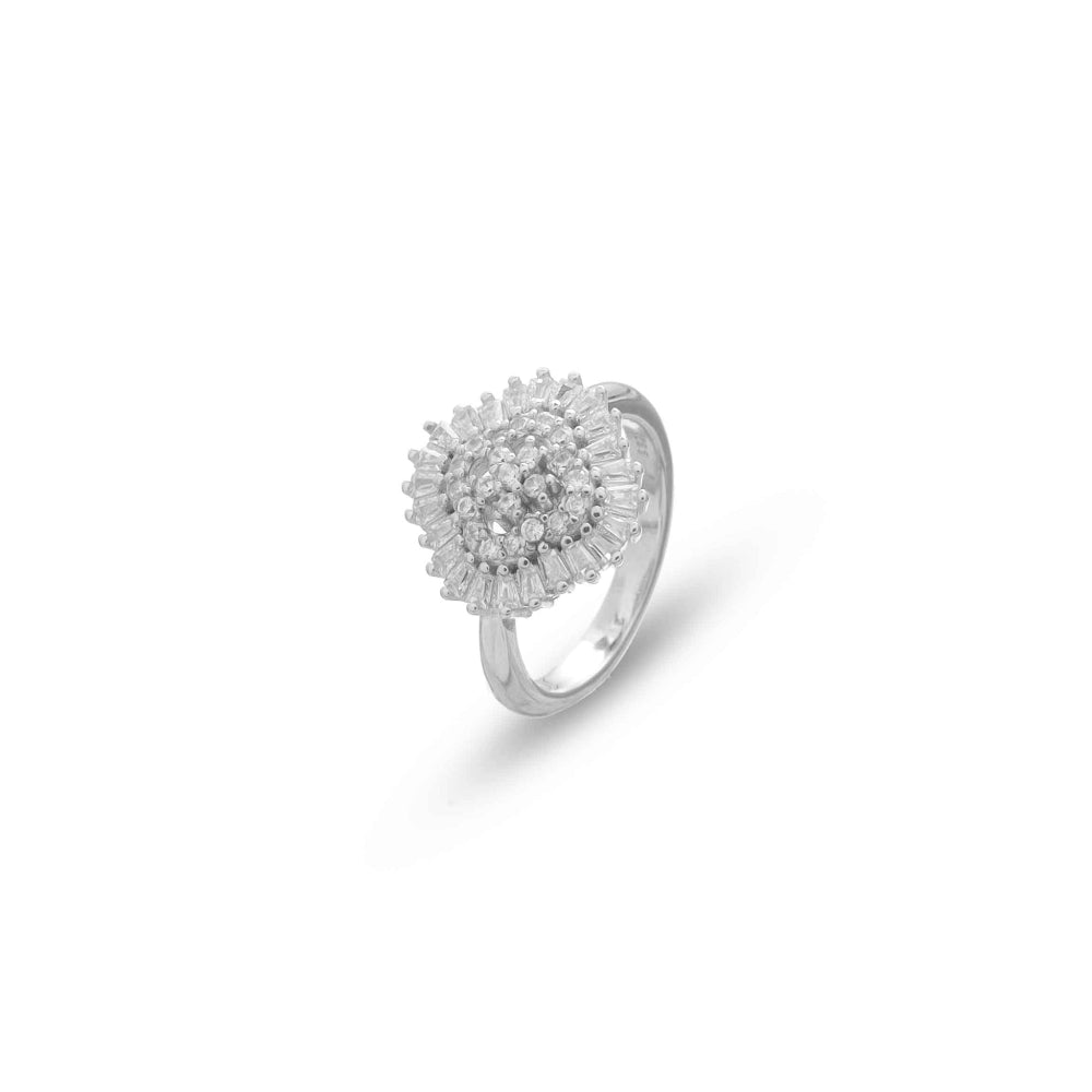 925 Silver Empress Shine Ring - 925 sterling silver ring by Tassya Silver