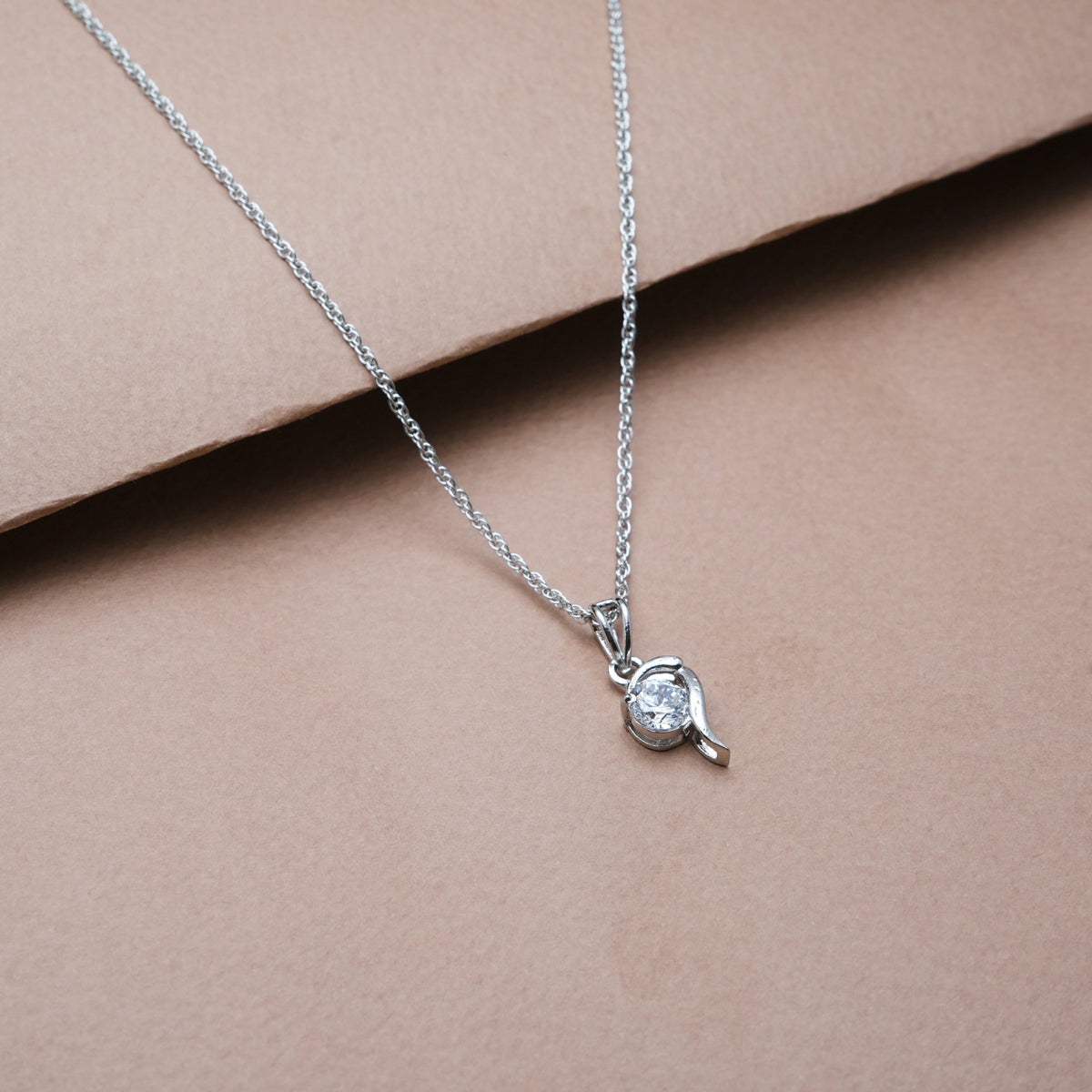 925 Silver Eternal Grace Pendant - 925 sterling silver pendant by Tassya Silver