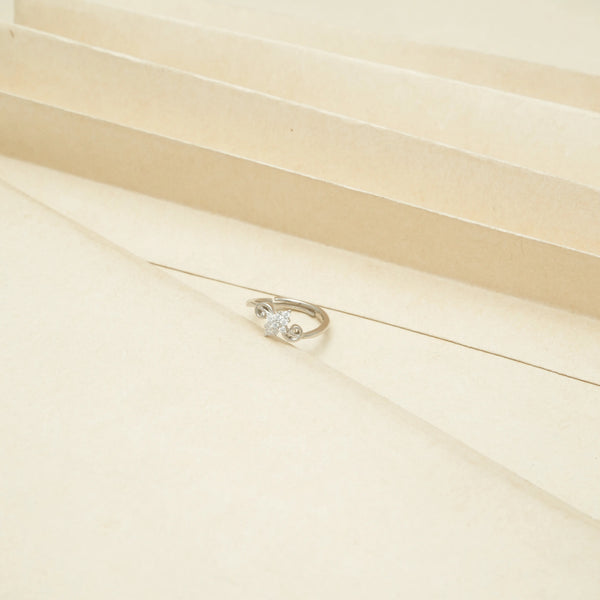 925 Silver Floral Whisper Ring