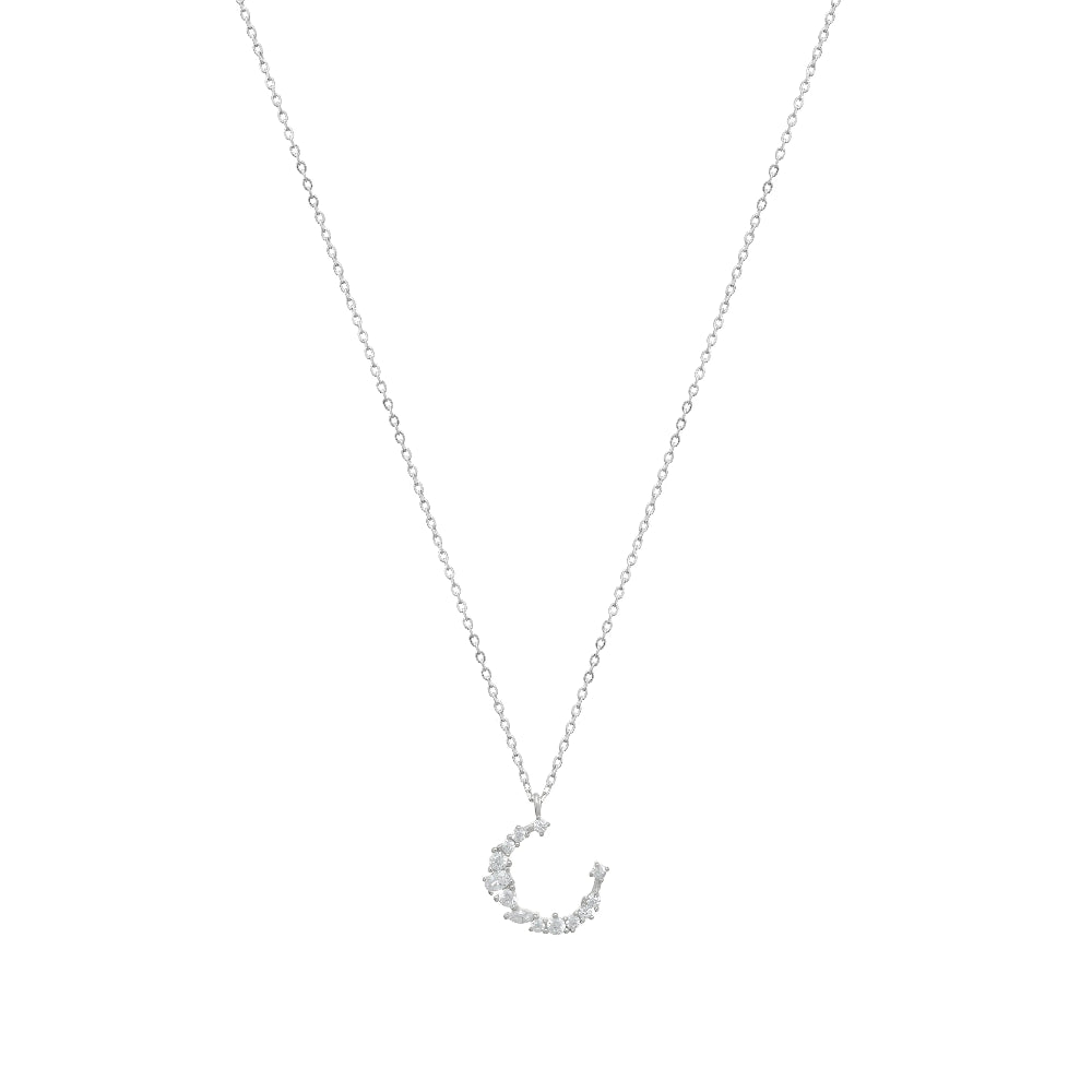 925 Silver Fortune’s Horseshoe Chain Pendant - 925 sterling silver pendant by Tassya Silver