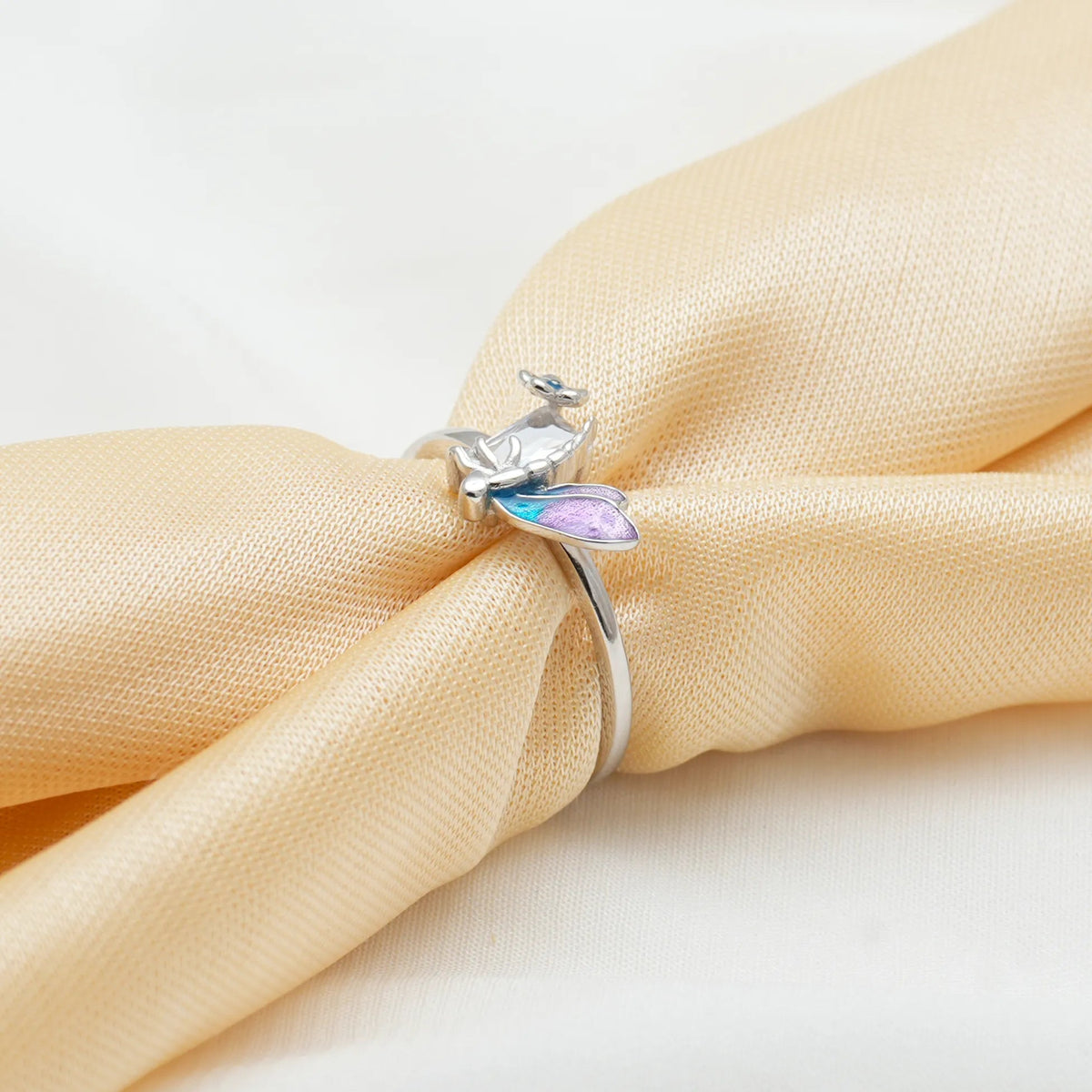 925 Silver Honey Bee Dream Ring - 925 sterling silver ring by Tassya Silver