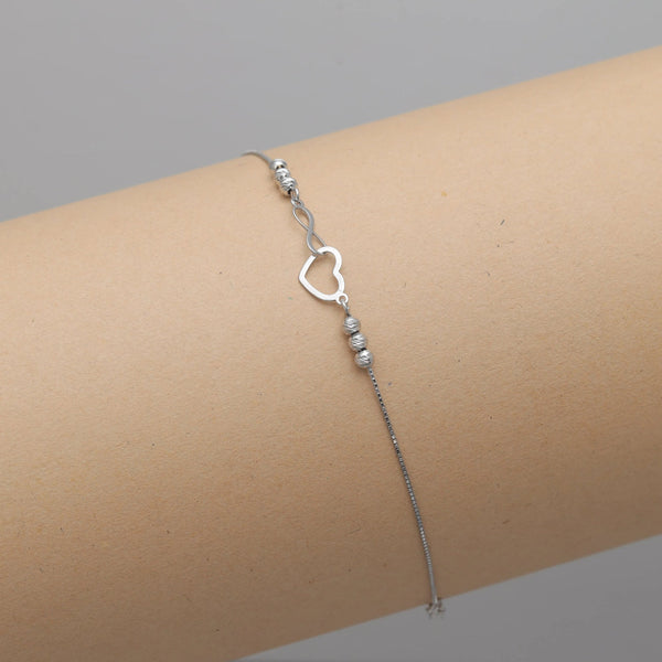 925 Silver Infinity Love Bracelet