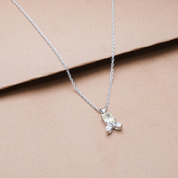 925 Silver Lemon Bloom Pendant