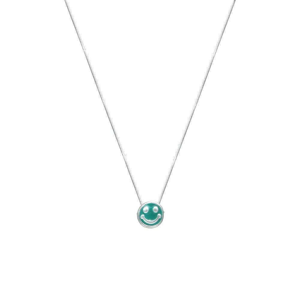925 Silver Minty Mood Chain Pendant - 925 sterling silver pendant by Tassya Silver