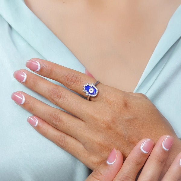 925 Silver Mystic Eye Ring