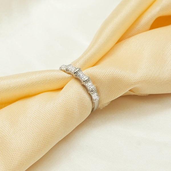925 Silver Nova Stack Minimal Ring