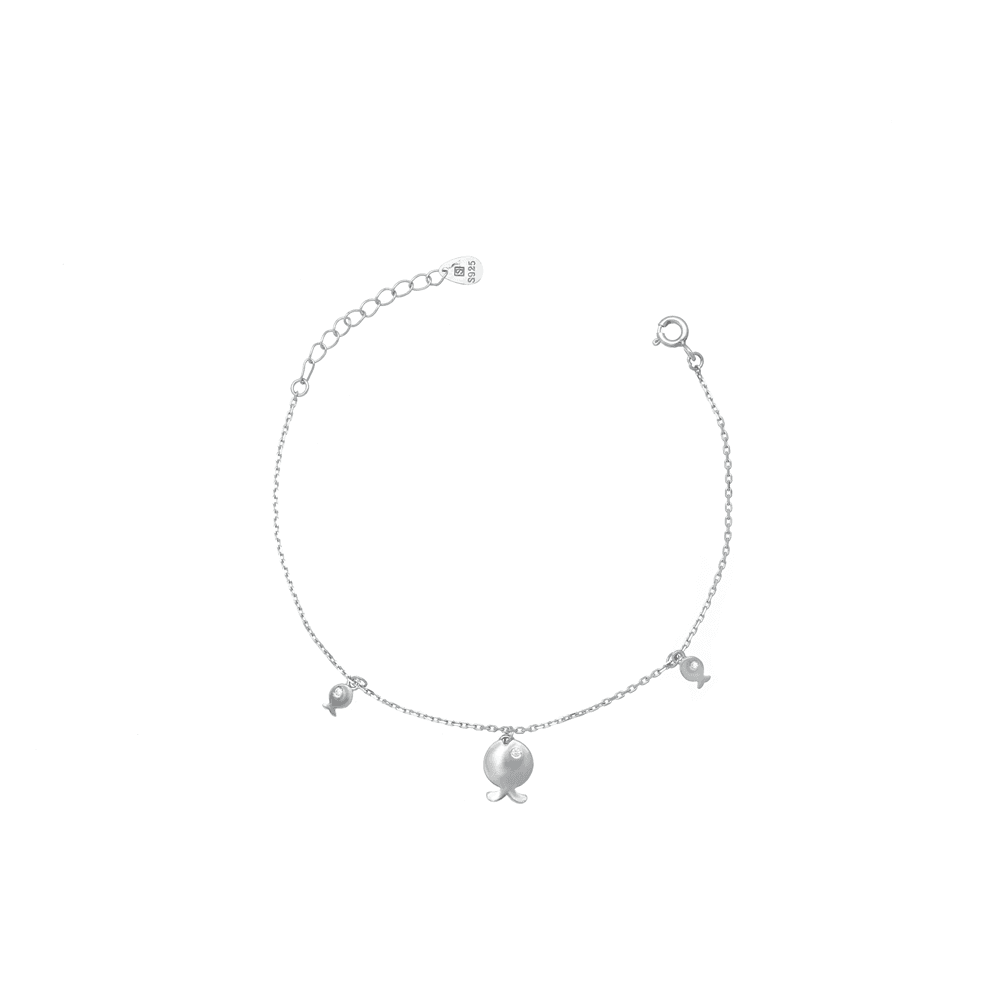 925 Silver Ocean Dreams Bracelet - 925 sterling silver bracelet by Tassya Silver