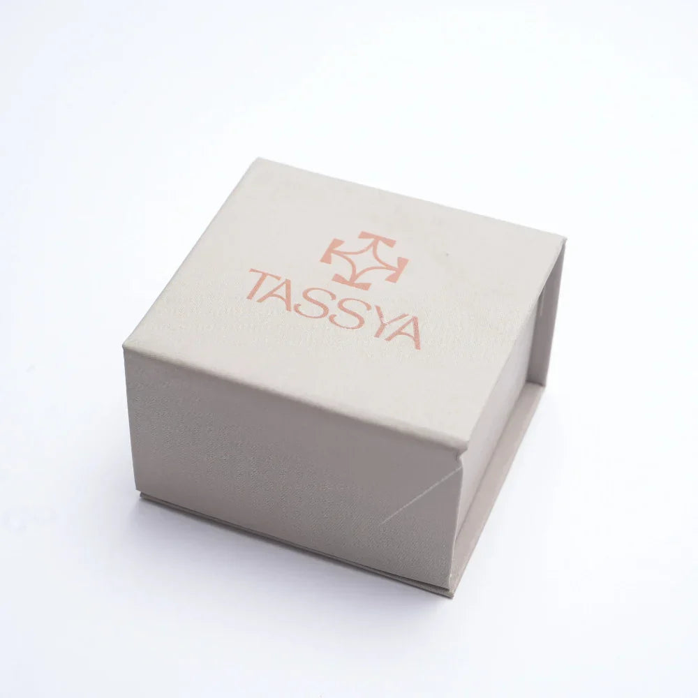 925 Silver Infinity Opal Twist Ring - 925 sterling silver ring by Tassya Silver
