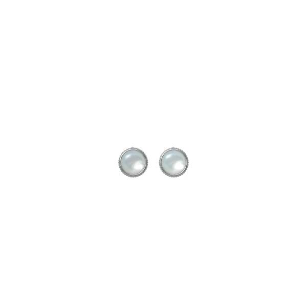 925 Silver Pearl Earrings - 925 sterling silver earrings by Tassya Silver