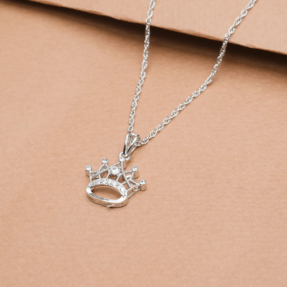 925 Silver Queen’s Grace Pendant - 925 sterling silver pendant by Tassya Silver