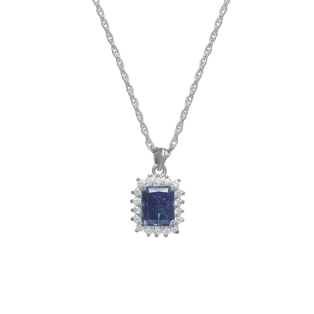 925 Silver Royal Radiance Pendant - 925 sterling silver pendant by Tassya Silver