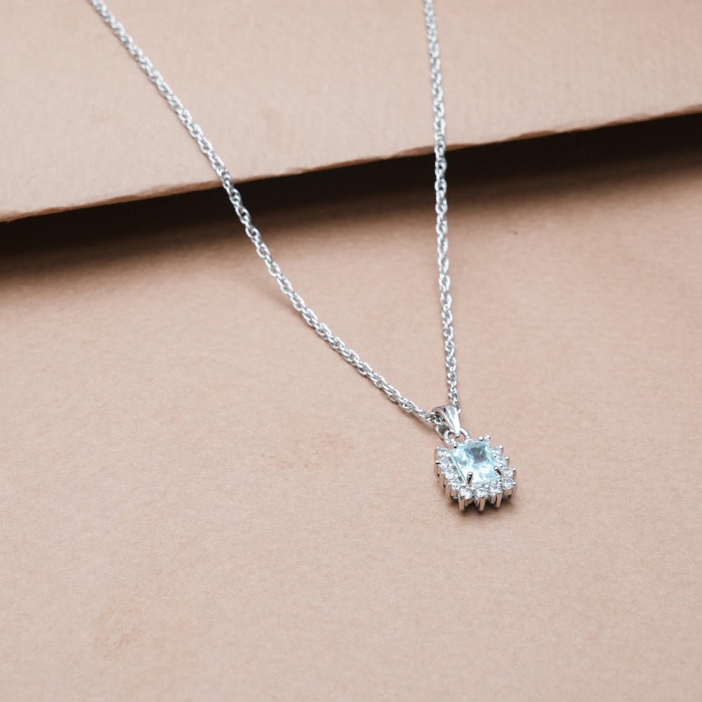 925 Silver Sky Fire Glint Pendant - 925 sterling silver pendant by Tassya Silver