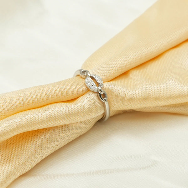 925 Silver Spark Link Ring