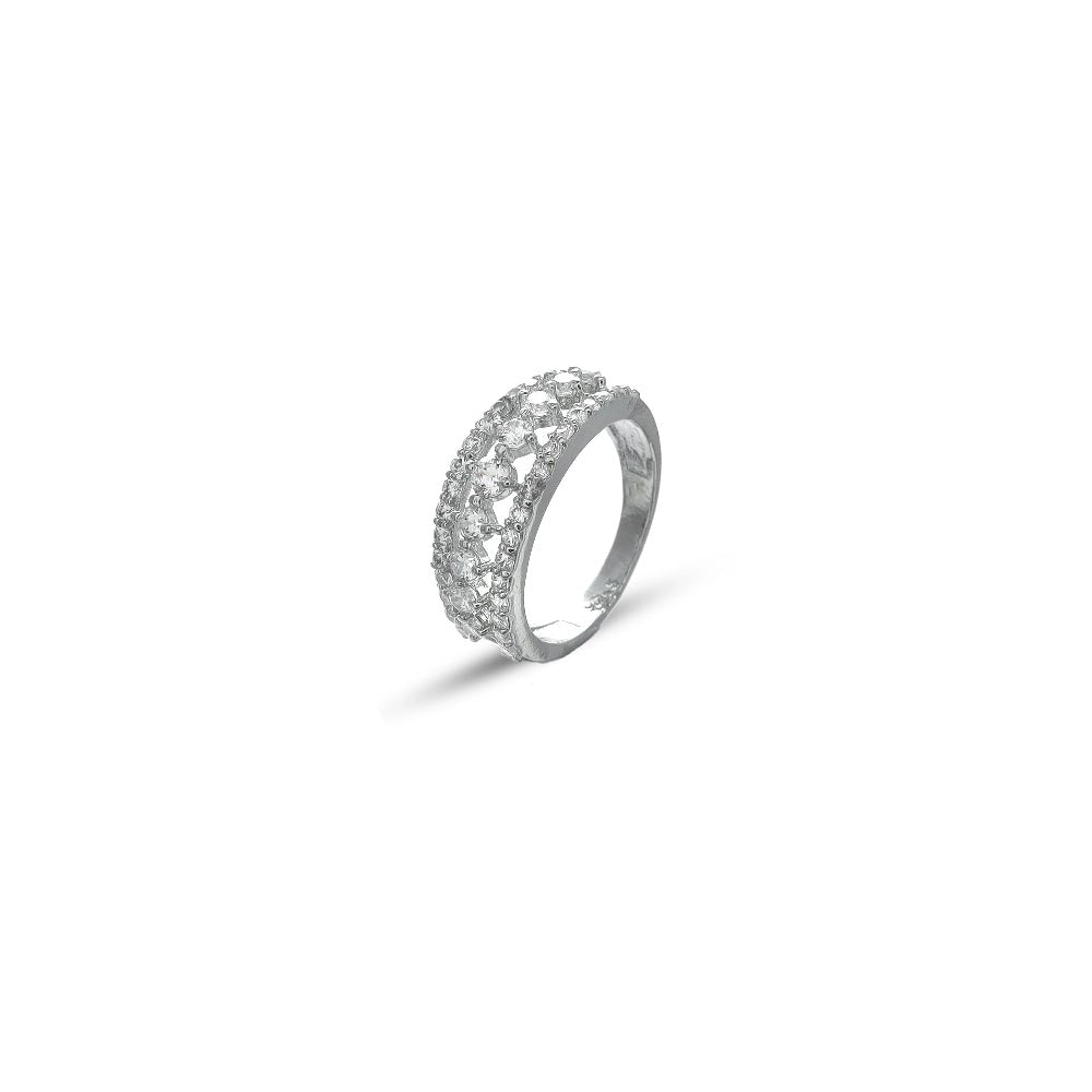 925 Silver Sparkle Ring - 925 sterling silver ring by Tassya Silver