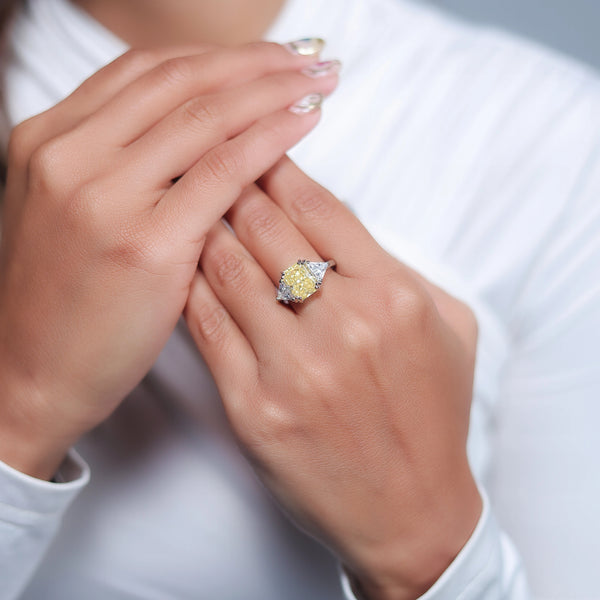 925 Silver Sunshine Glow Ring