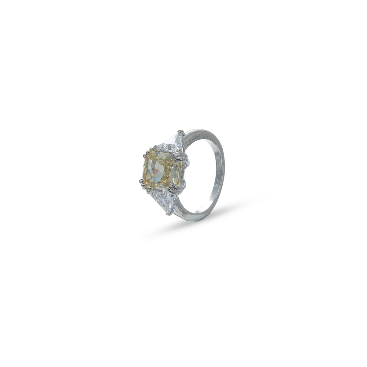 925 Silver Sunshine Glow Ring - 925 sterling silver ring by Tassya Silver