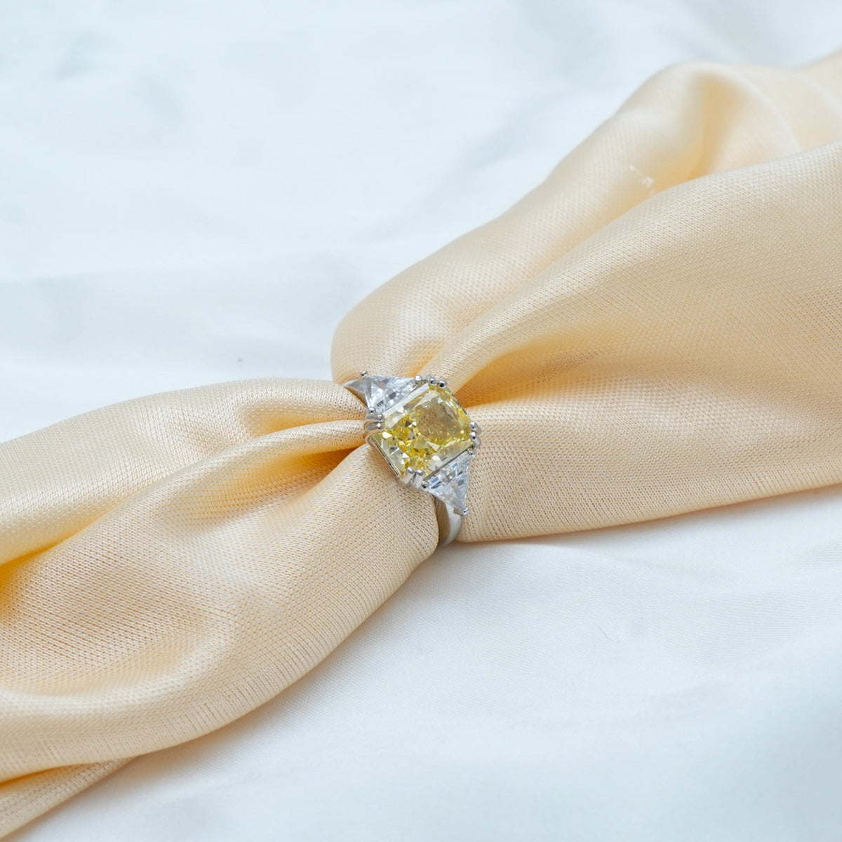 925 Silver Sunshine Glow Ring - 925 sterling silver ring by Tassya Silver