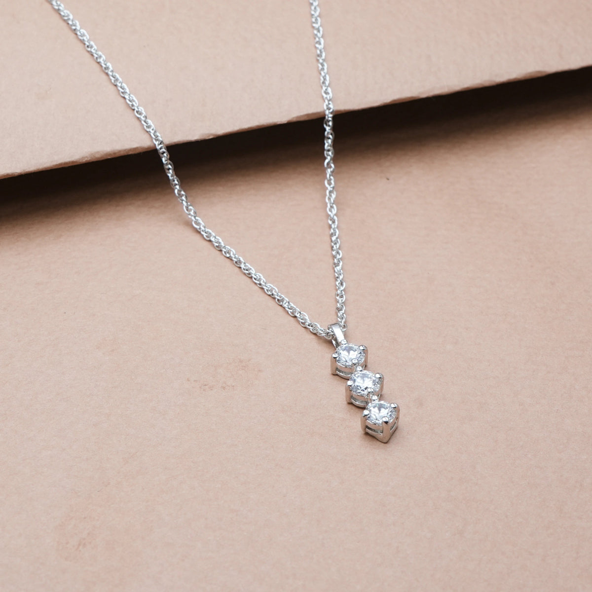 925 Silver Trine Spark Pendant - 925 sterling silver pendant by Tassya Silver