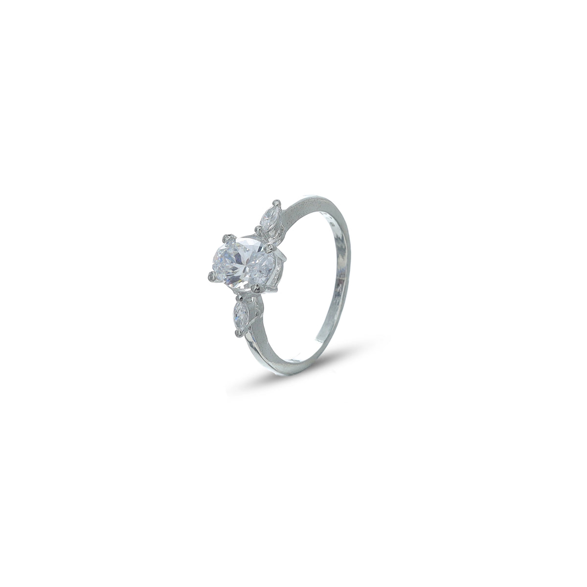 925 Silver Trio Shine Ring - 925 sterling silver ring by Tassya Silver