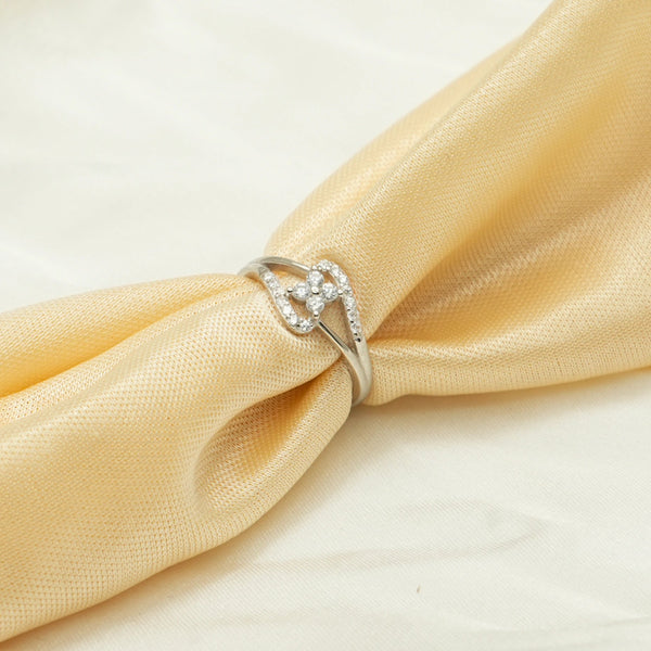925 Silver Twinkle Bloom Ring